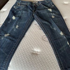 Men MEK Denim boot cut jeans